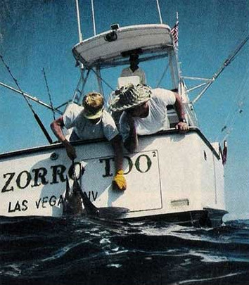 el zorro too catching a blue marlin