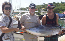 Grenada has big yellowfin tuna, catch them with true blue Sportfishing